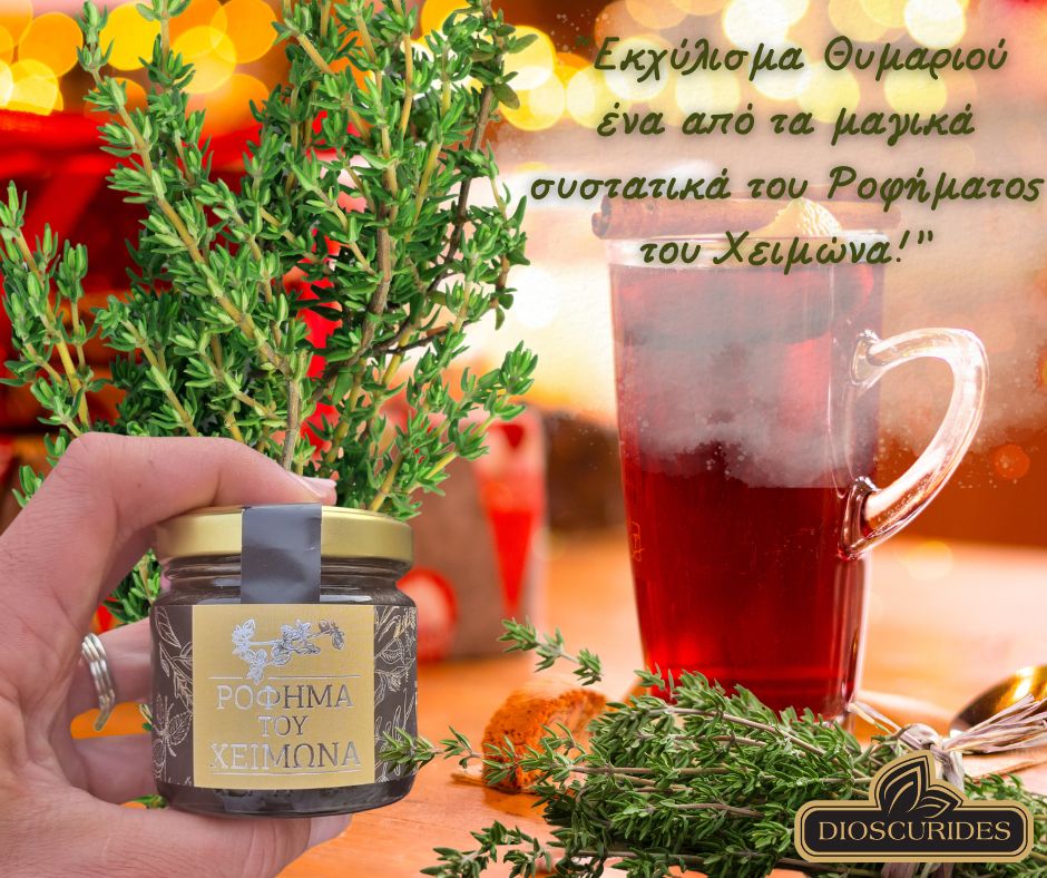 Dioscurides Winter Honey - tekutý bylinný čaj v medu pro ZIMNÍ období 120g 4